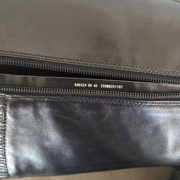 Ecco Women’s Size 40 Black Leather Knee-High Boots Heeled Sleek Comfortable EUC - Picture 13 of 15